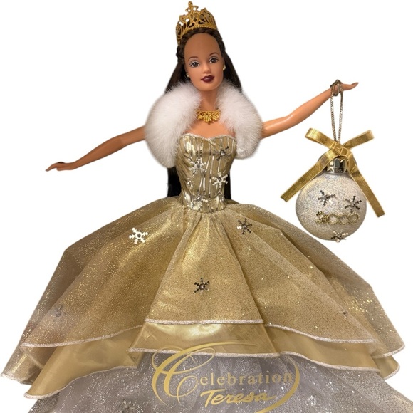 Special Edition Celebration Doll in Gold Gown - Picture 8 of 8